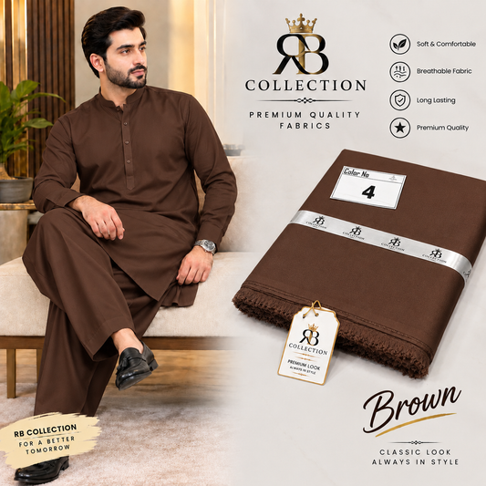 RB Collection Wash n Wear Men’s Fabric Low Price in Pakistan